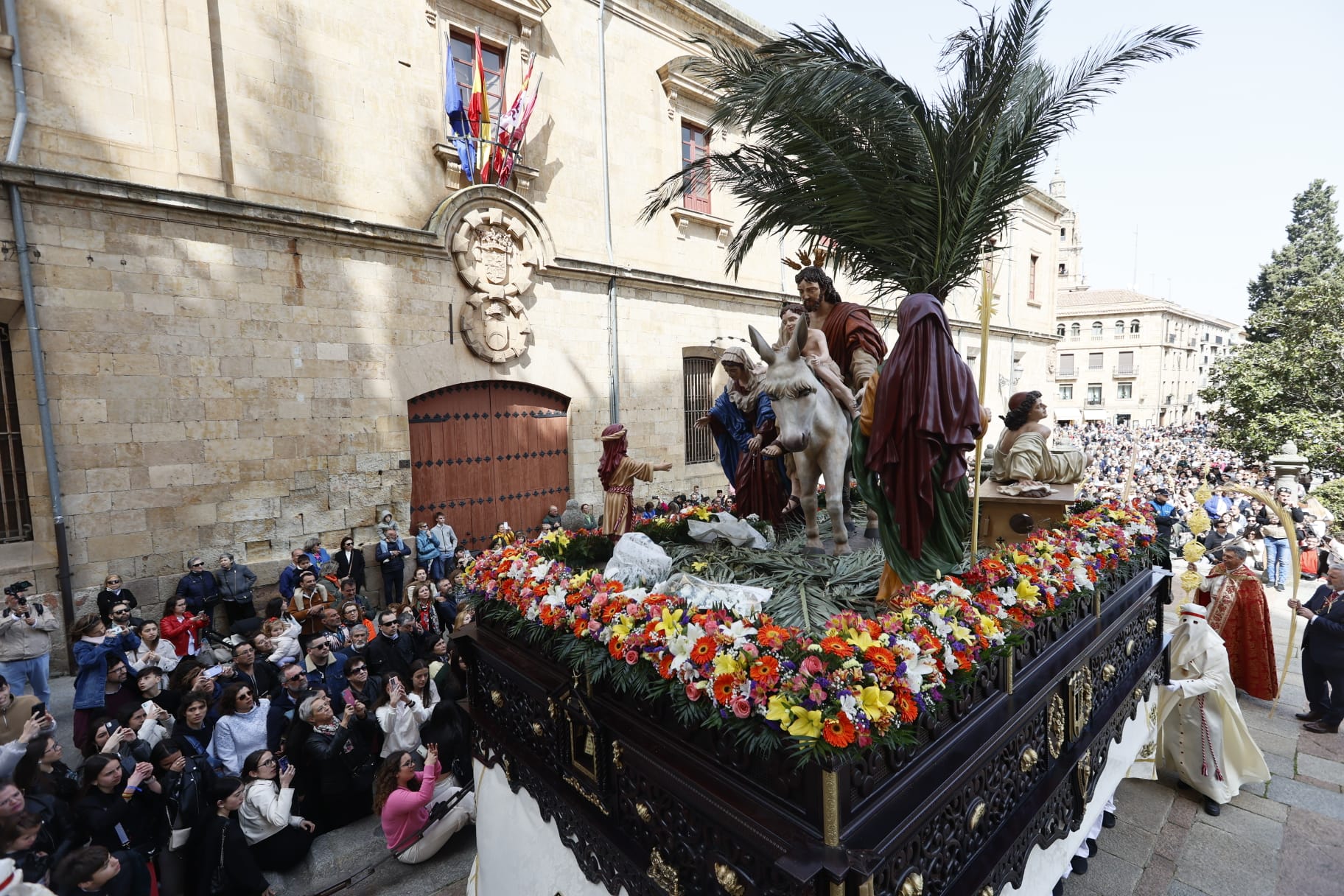 Las mejores imágenes de la procesión de La Borriquilla en Salamanca