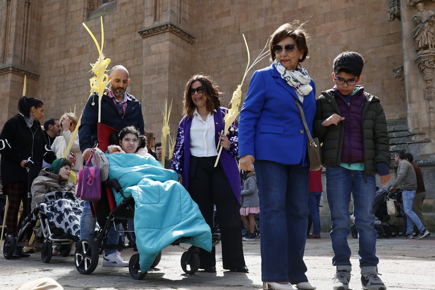 Las mejores imágenes de la procesión de La Borriquilla en Salamanca