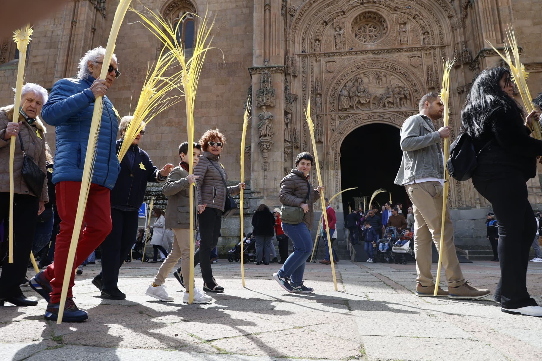 Las mejores imágenes de la procesión de La Borriquilla en Salamanca