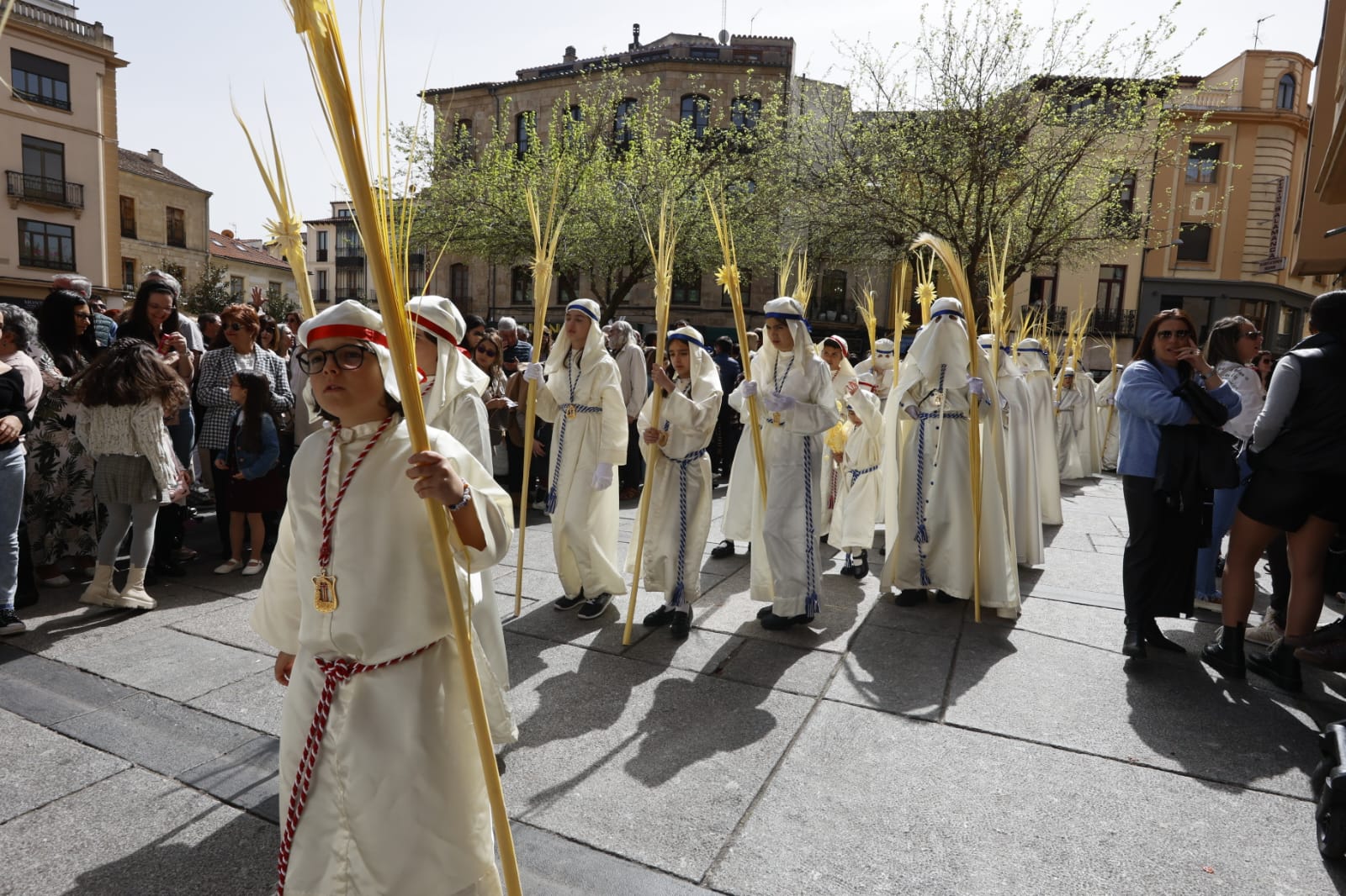 Las mejores imágenes de la procesión de La Borriquilla en Salamanca