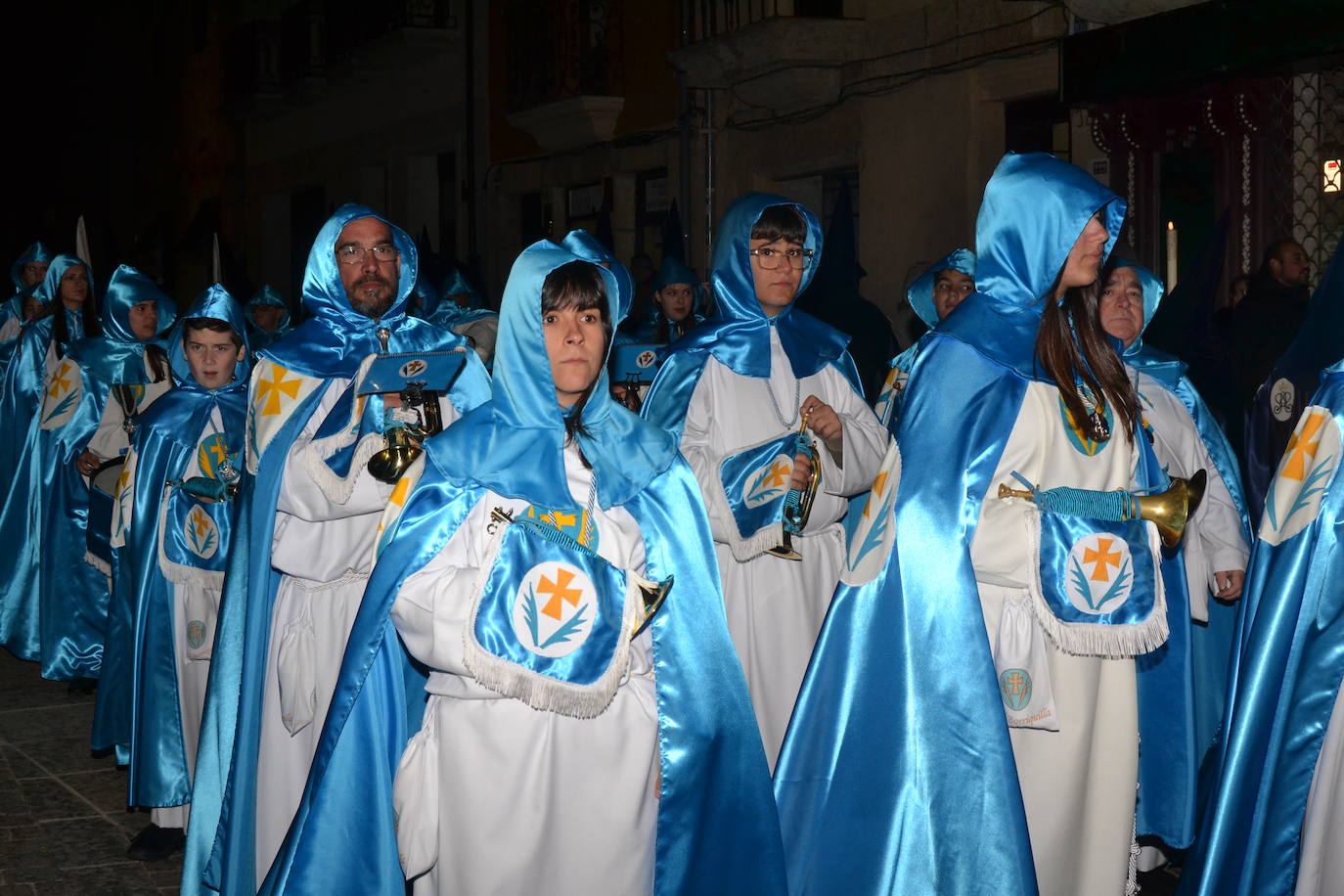 El mal tiempo acorta la procesión de Nuestra Señora de las Angustias en Ciudad Rodrigo