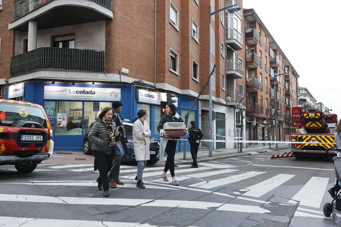 Así ha sido el desalojo del edificio de Príncipe de Vergara