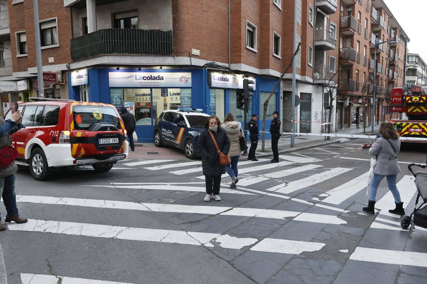 Así ha sido el desalojo del edificio de Príncipe de Vergara