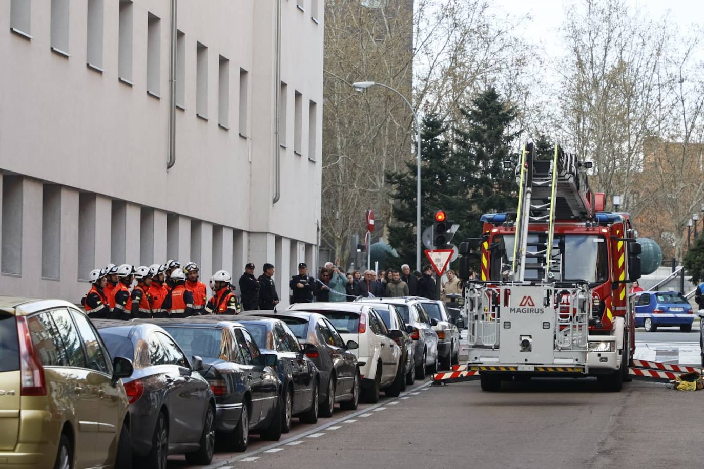 Así ha sido el desalojo del edificio de Príncipe de Vergara