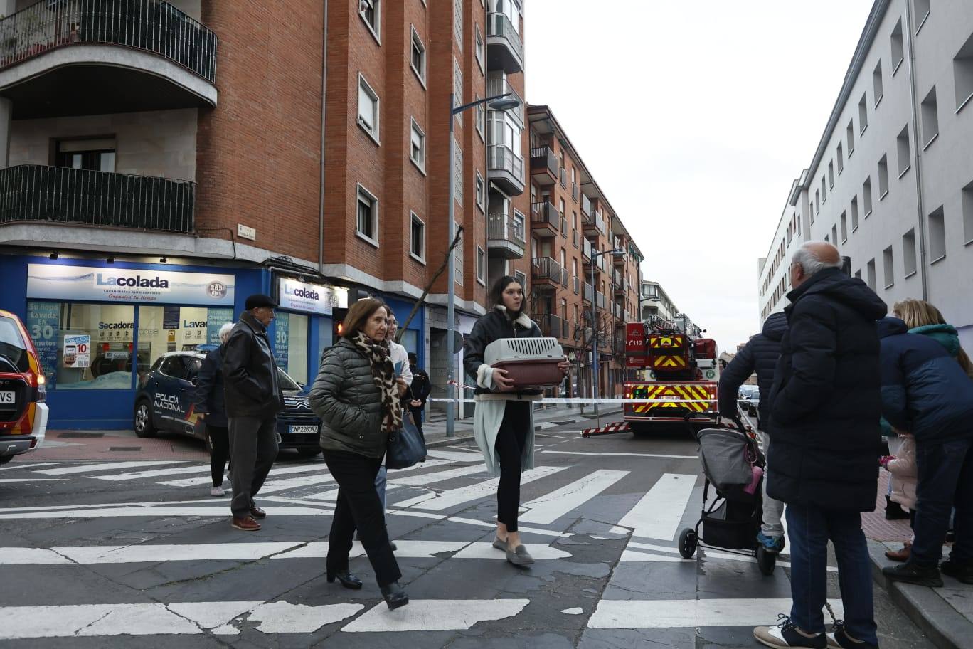 Así ha sido el desalojo del edificio de Príncipe de Vergara