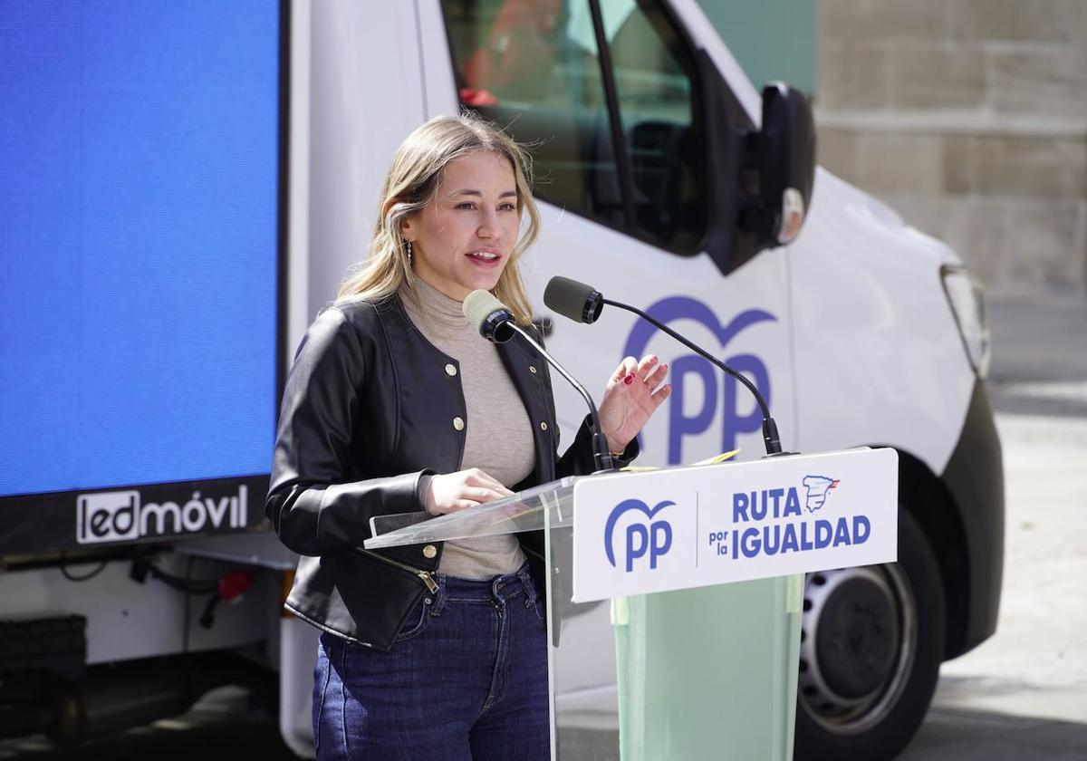 La vicesecretaria de Movilización y Reto Digital del PP nacional, Noelia Núñez.