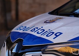 Una dotación de la Policía Local de Salamanca.