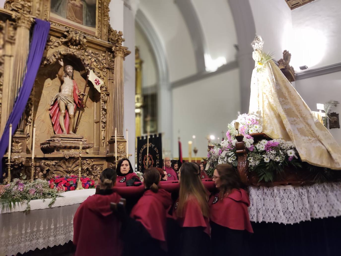 Béjar se queda sin Encuentro, pero sus parroquias celebran la Pascua de Resurrección