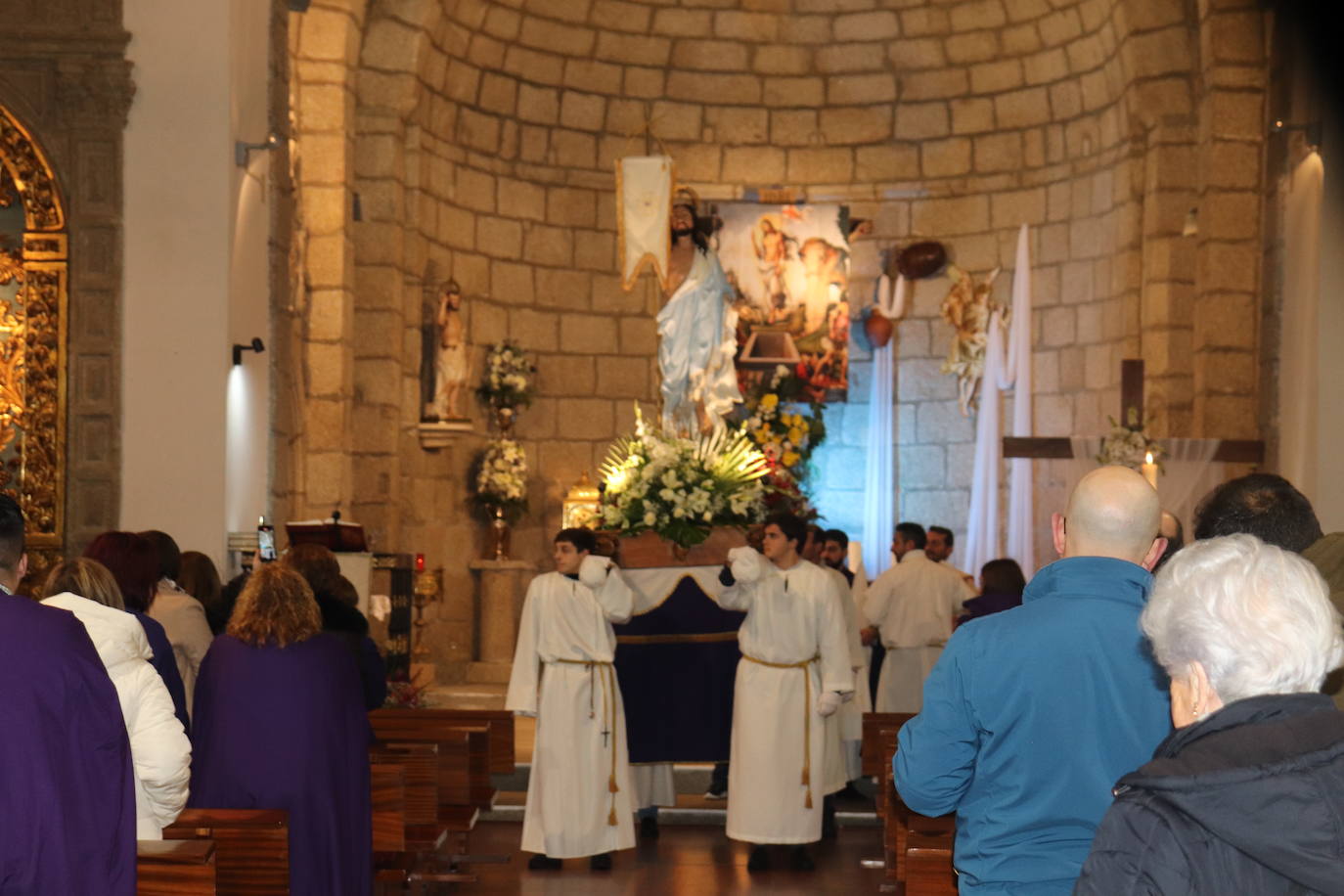 Béjar se queda sin Encuentro, pero sus parroquias celebran la Pascua de Resurrección