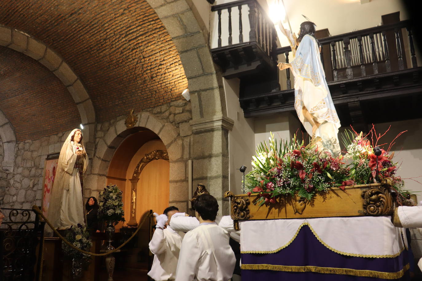 Béjar se queda sin Encuentro, pero sus parroquias celebran la Pascua de Resurrección