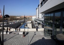 Entrada del nuevo Hospital de Salamanca.