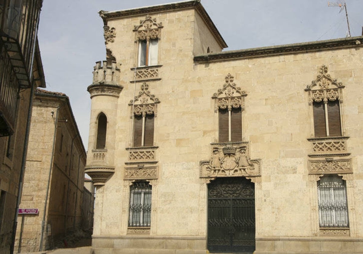 Exterior del Palacio de Cartago en Ciudad Rodrigo