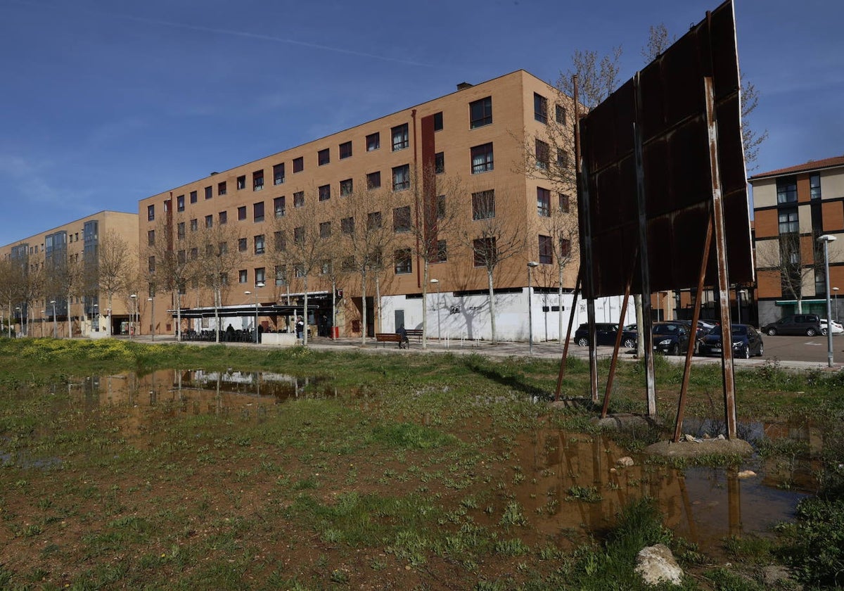 Parcela sobre la que estaba previsto construir el centro de salud de El Zurguén.