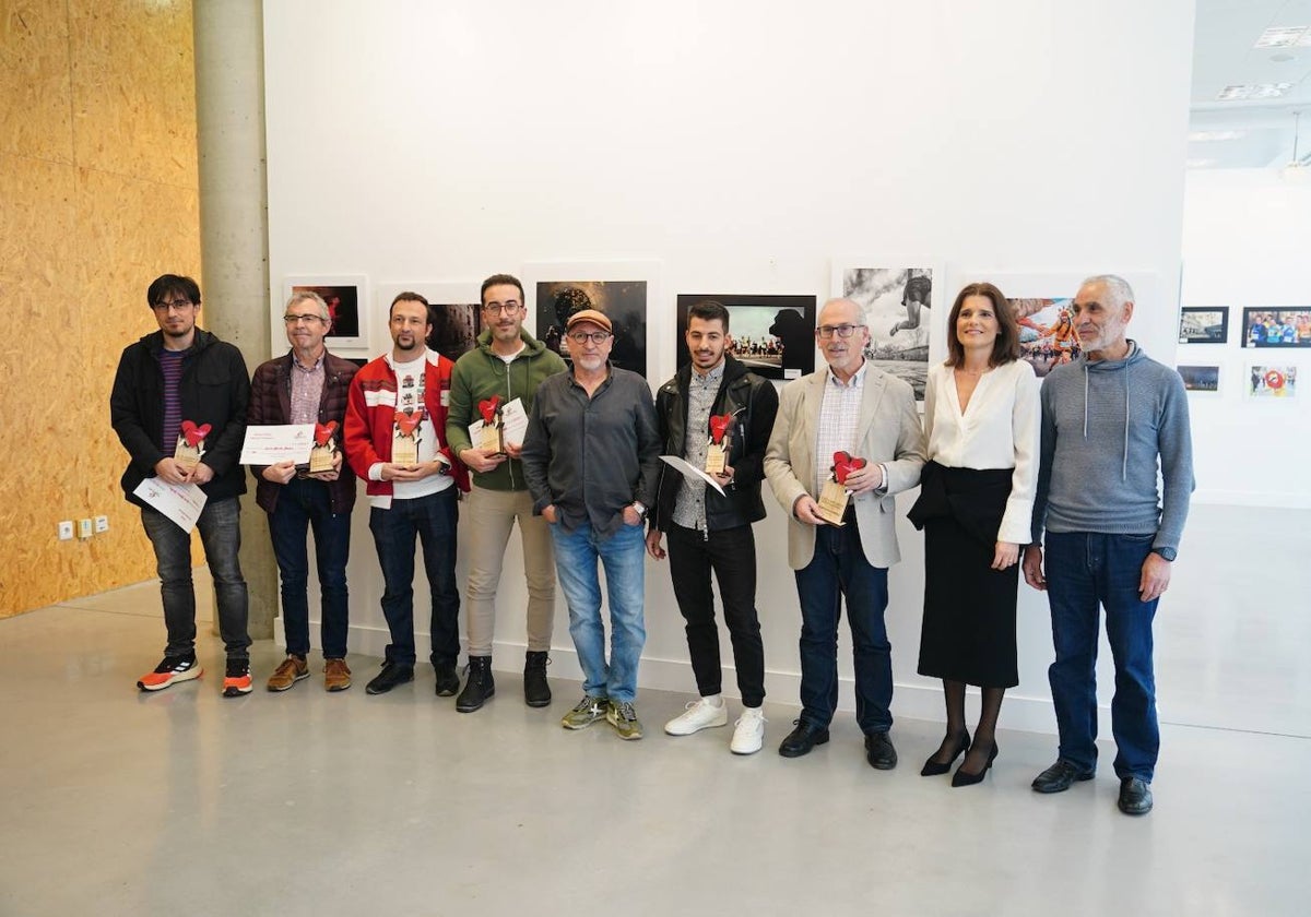 Exposición fotográfica de la San Silvestre de Salamanca en Julián Sánchez el Charro