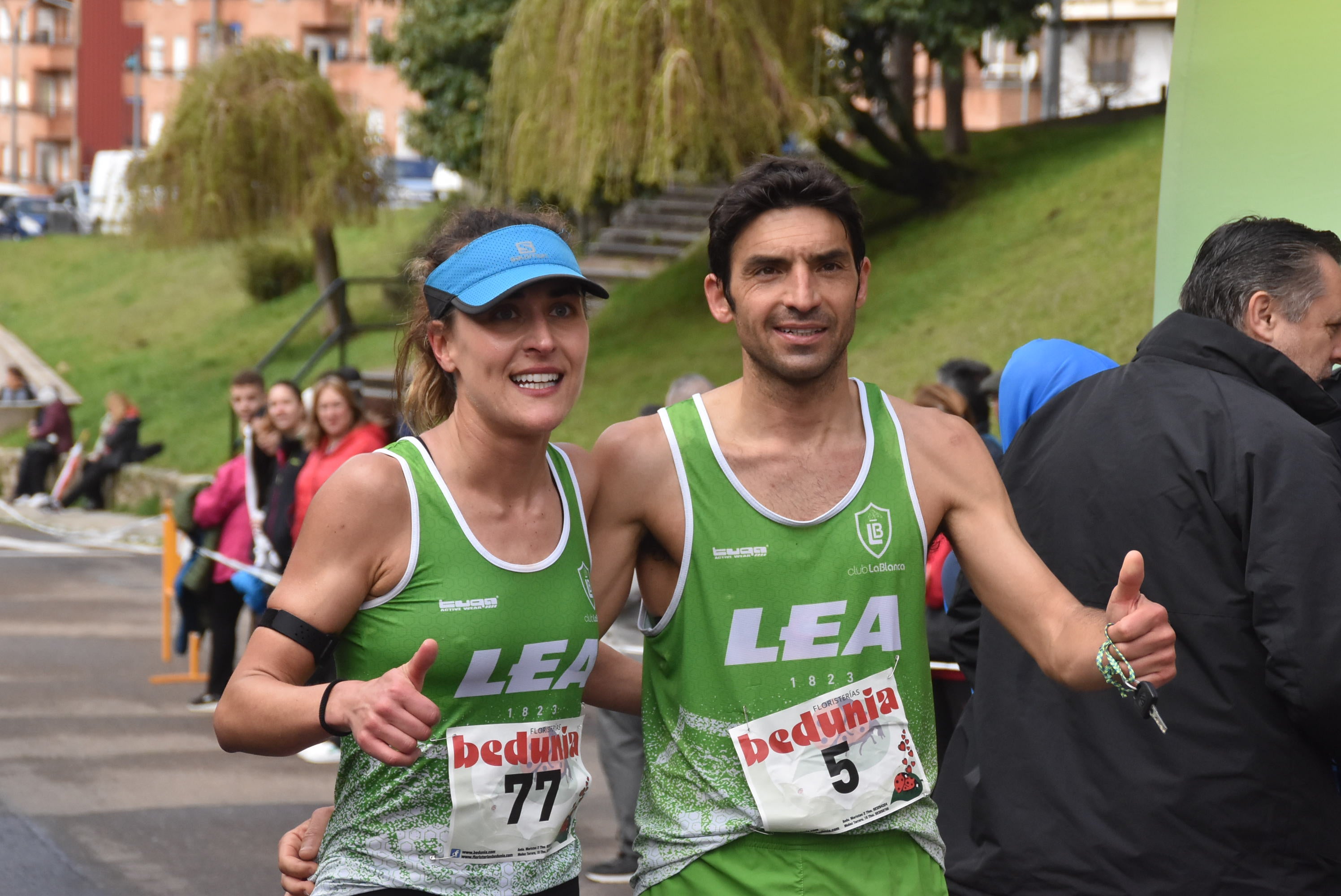 Dani Sanz y Ester Rodríguez ganan la Medio Maratón de Béjar