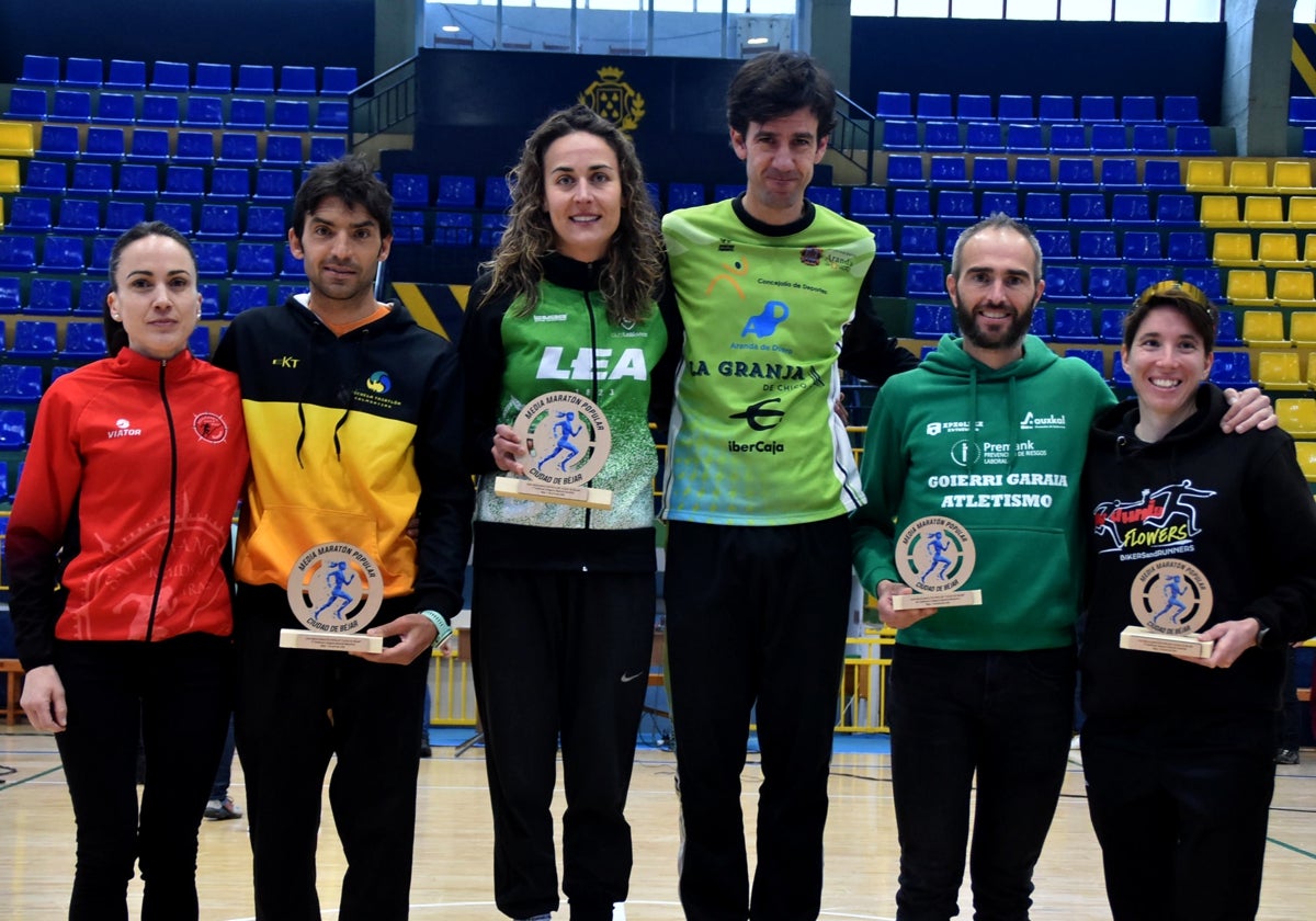 Dani Sanz y Ester Rodríguez ganan la Medio Maratón de Béjar