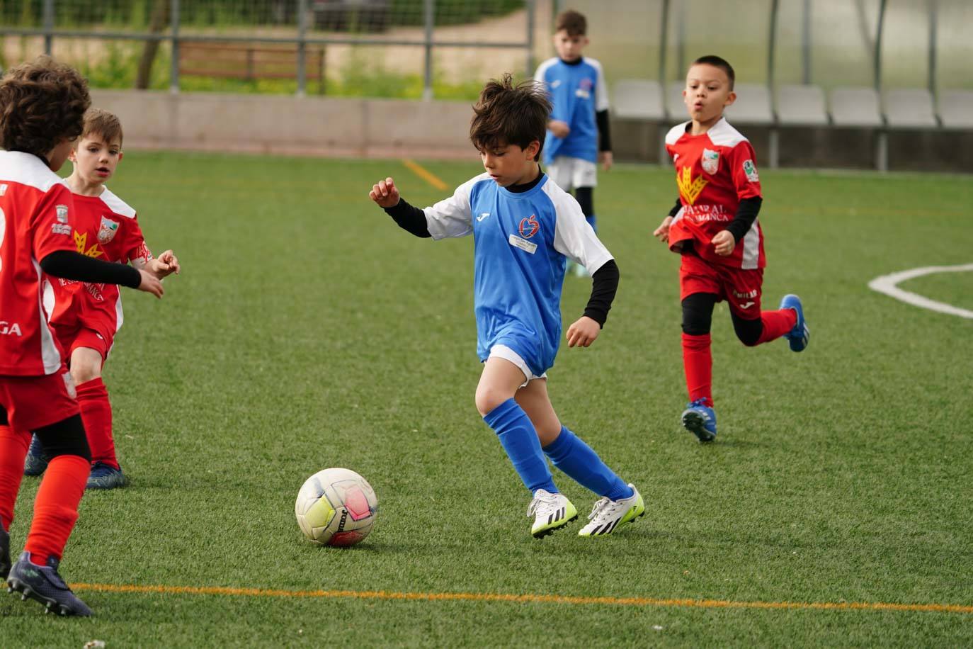 Las mejores imágenes de la jornada 21 del fútbol base en Salamanca