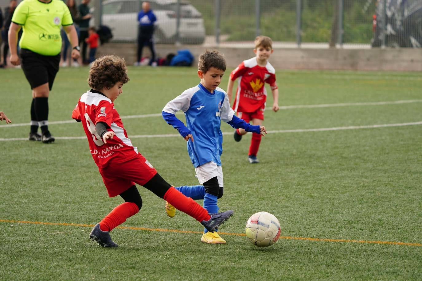 Las mejores imágenes de la jornada 21 del fútbol base en Salamanca