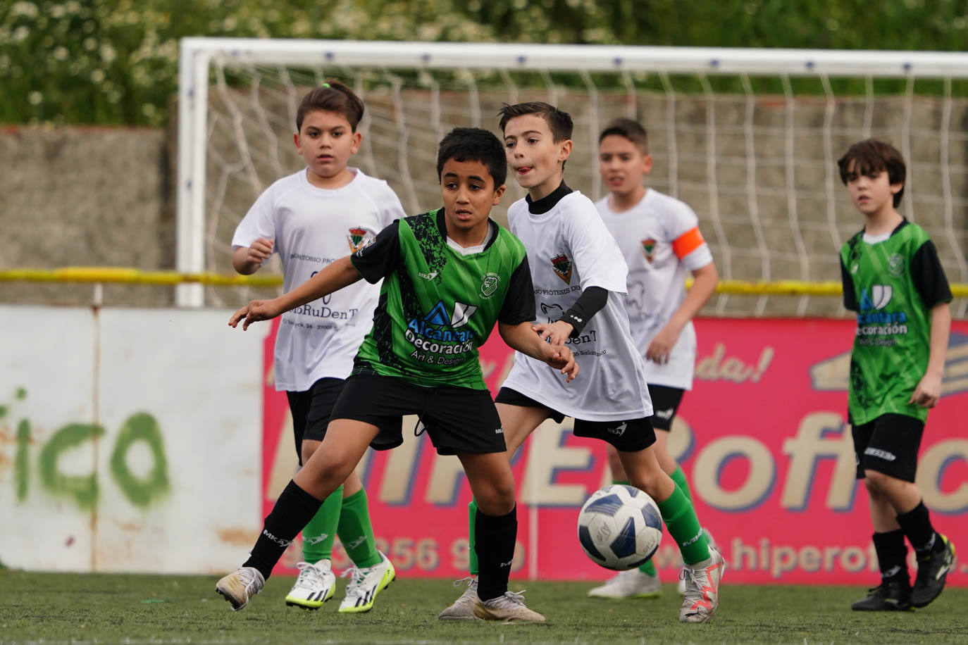 Las mejores imágenes de la jornada 21 del fútbol base en Salamanca