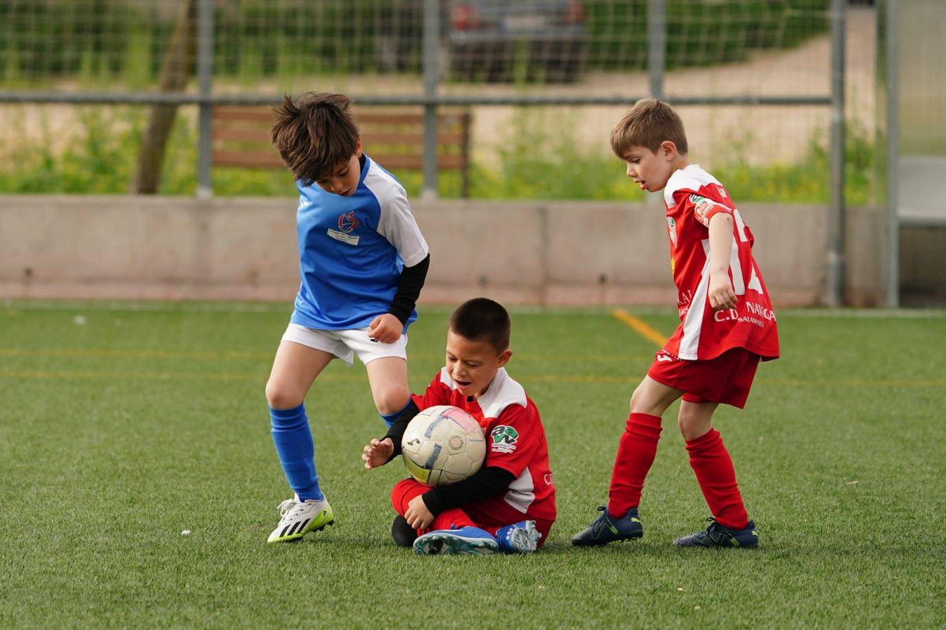 Las mejores imágenes de la jornada 21 del fútbol base en Salamanca