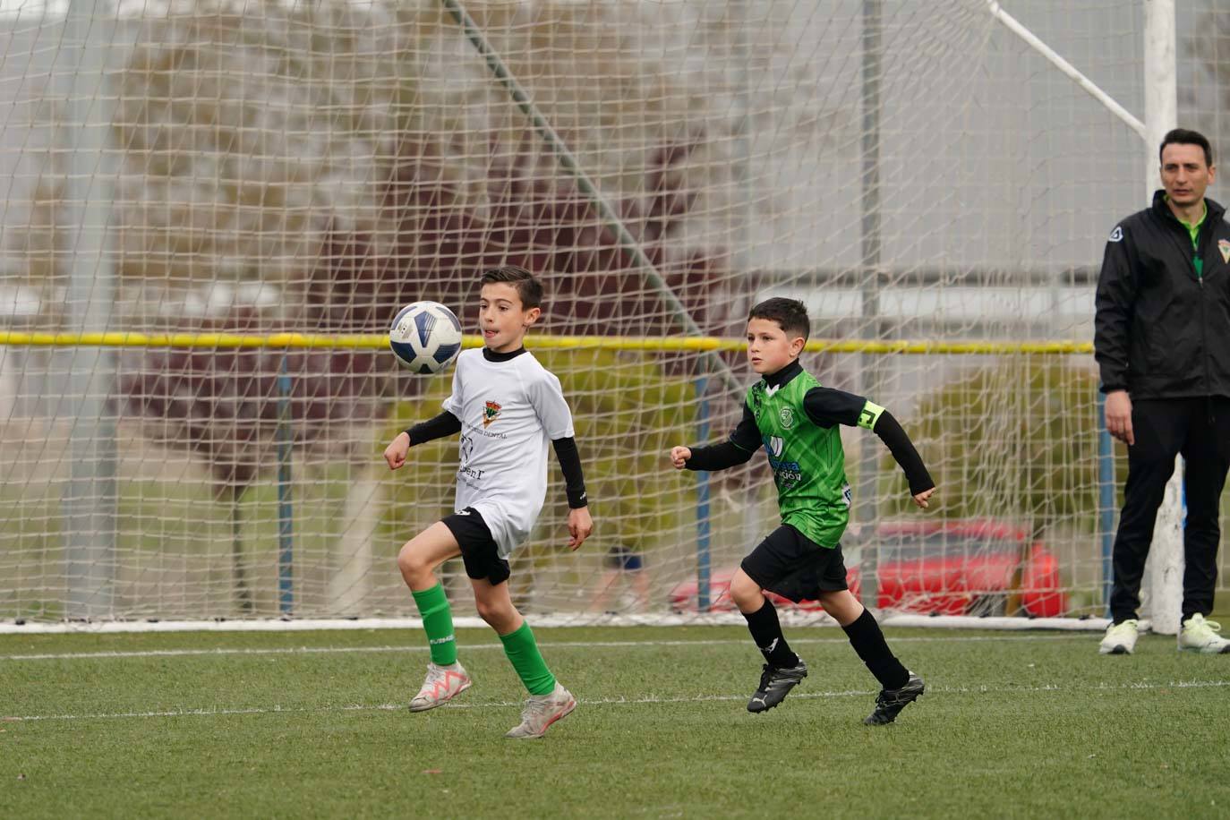 Las mejores imágenes de la jornada 21 del fútbol base en Salamanca