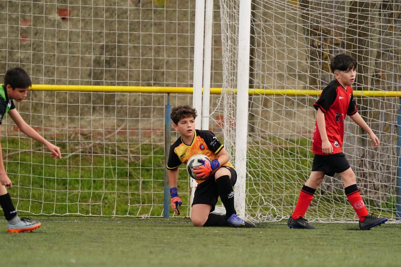 Las mejores imágenes de la jornada 21 del fútbol base en Salamanca