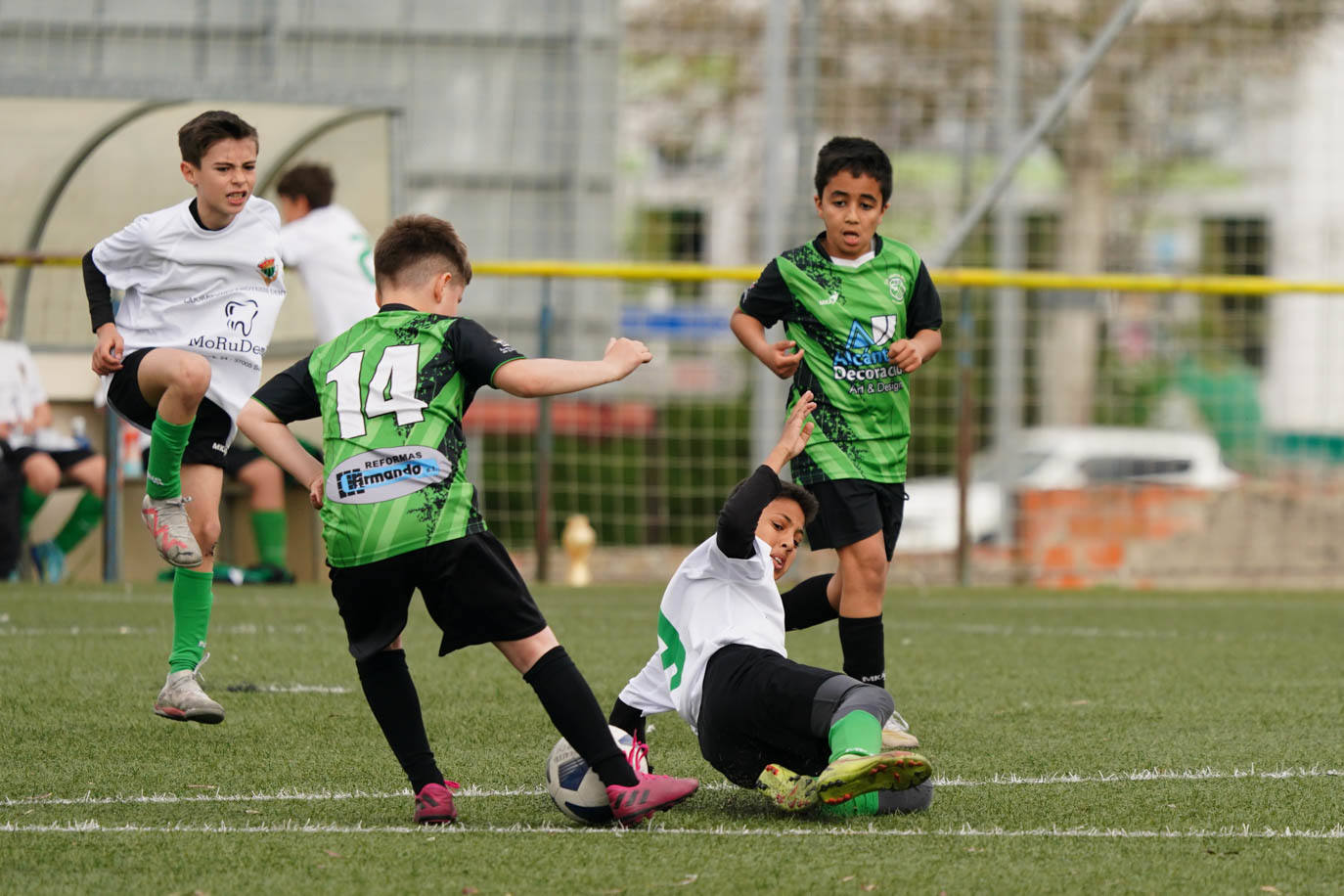 Las mejores imágenes de la jornada 21 del fútbol base en Salamanca