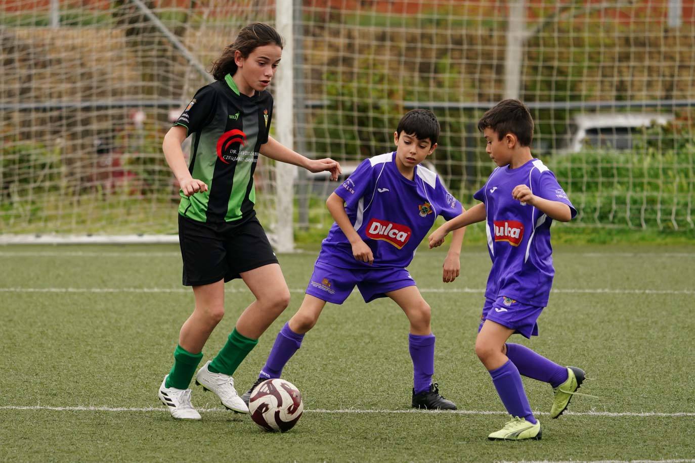 Las mejores imágenes de la jornada 21 del fútbol base en Salamanca