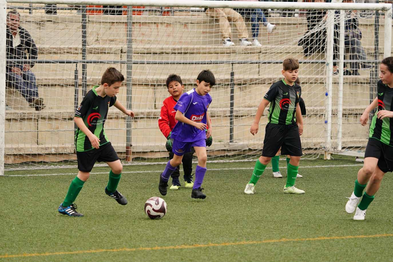 Las mejores imágenes de la jornada 21 del fútbol base en Salamanca