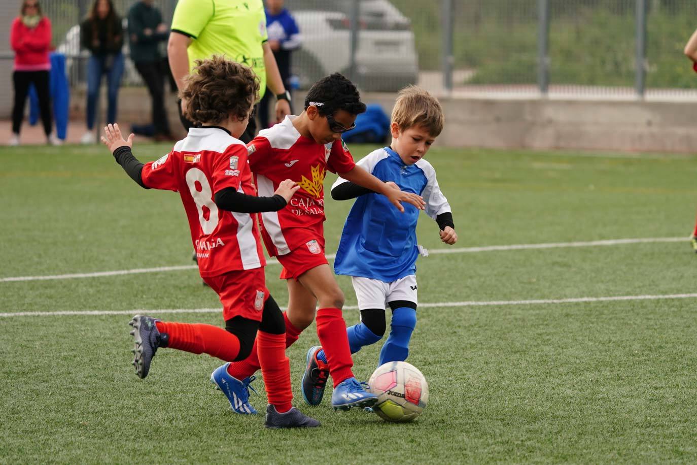 Las mejores imágenes de la jornada 21 del fútbol base en Salamanca