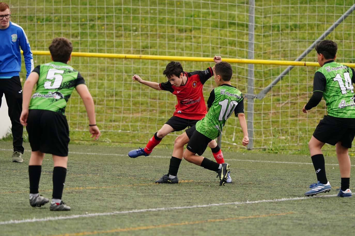 Las mejores imágenes de la jornada 21 del fútbol base en Salamanca