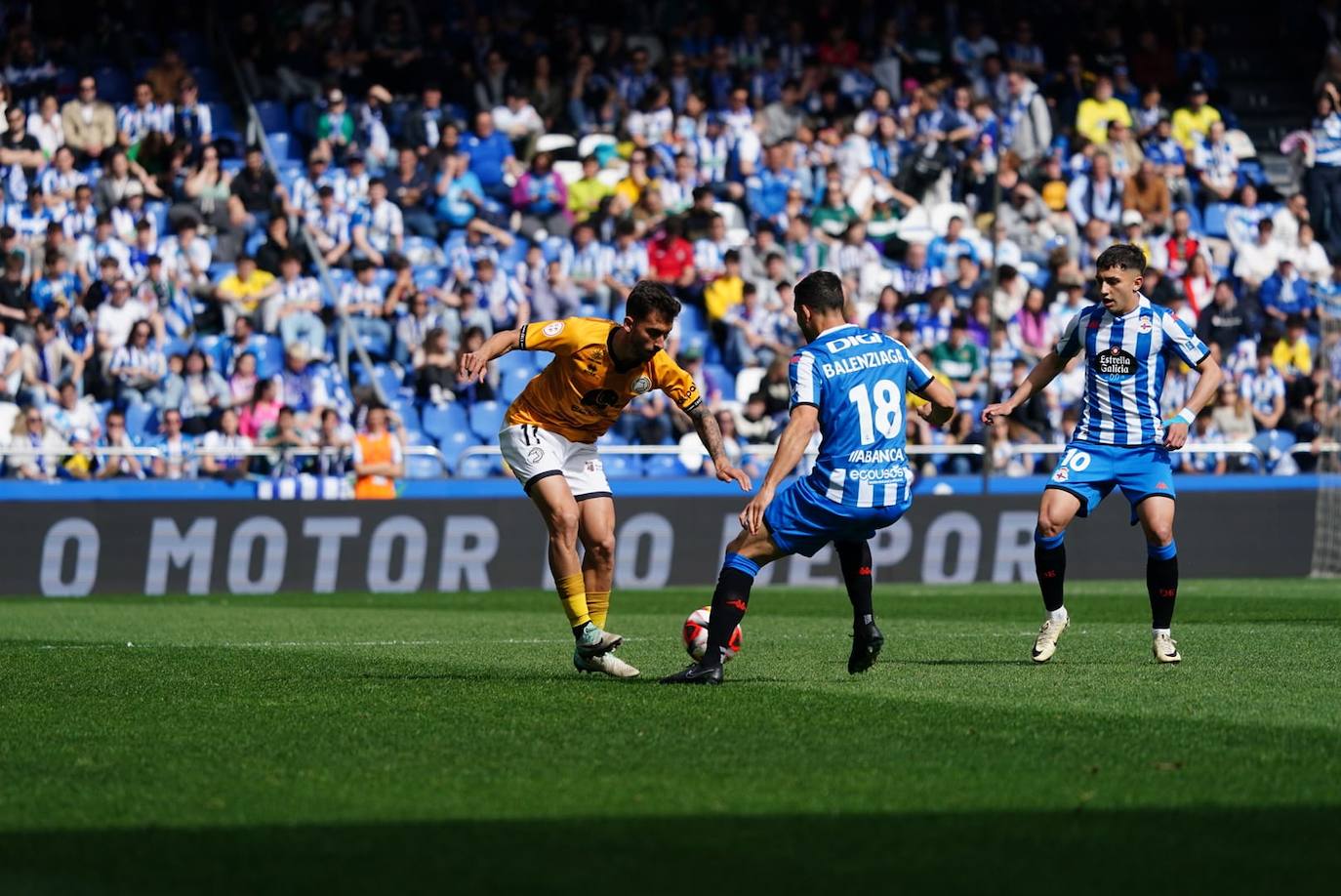 Las mejores imágenes del Deportivo de la Coruña -Unionistas en Riazor