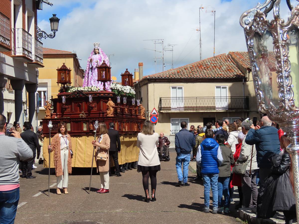 Sol espléndido para la Virgen de la Misericordia en Peñaranda