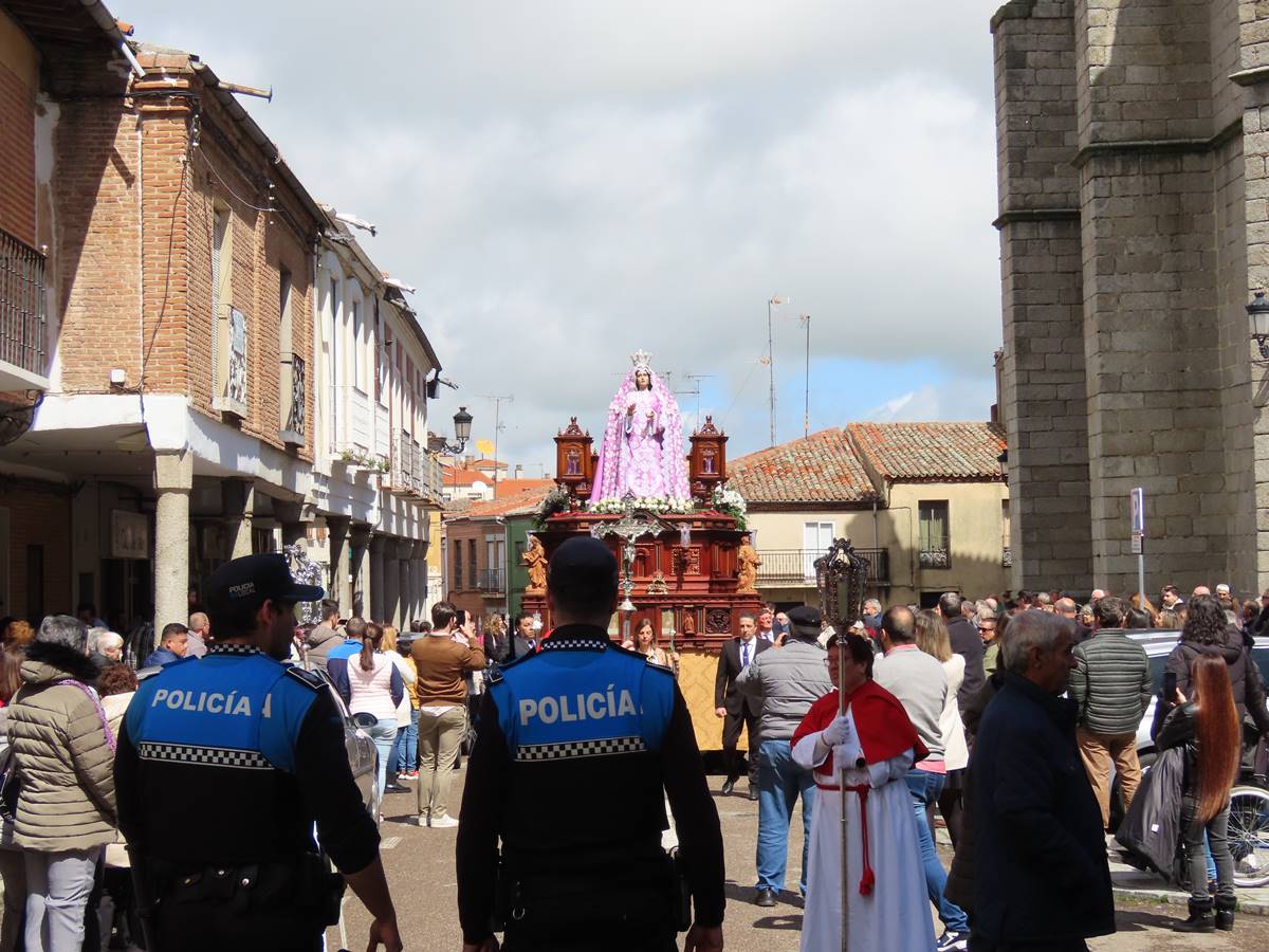 Sol espléndido para la Virgen de la Misericordia en Peñaranda