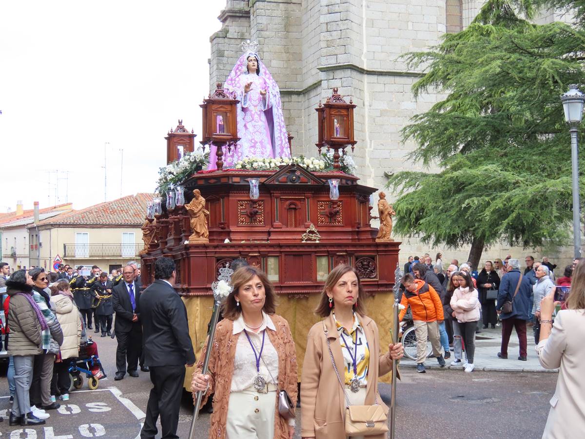 Sol espléndido para la Virgen de la Misericordia en Peñaranda