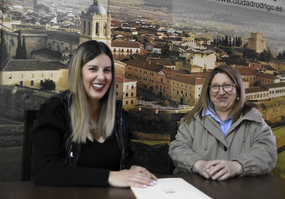 Joana Raquel Veloso y Verónica María Sastre.