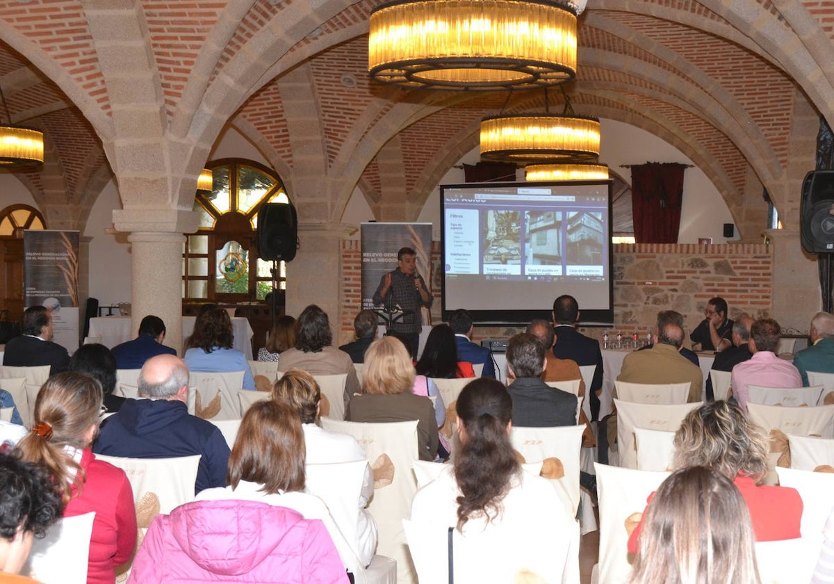 Una de las presentaciones durante la jornada en La Alberca