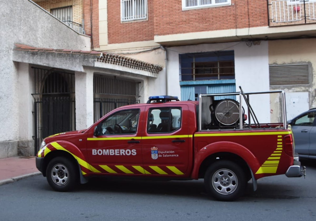 Los Bomberos de la Diptación.