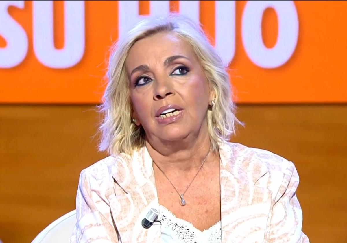 Carmen Borrego estalla ante la traición de Gustavo: «Estoy harta que se me utilice para hacerme daño»