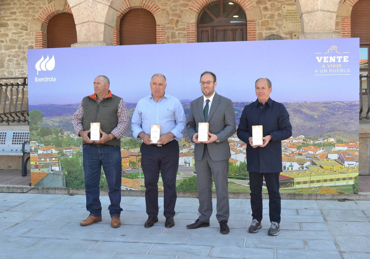 Cuatro municipios del oeste salmantinos reciben el galardón «pueblos con futuro»