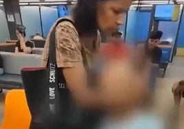 Captura de pantalla del vídeo publicado originalmente por canal RJ 2 de TV Globo