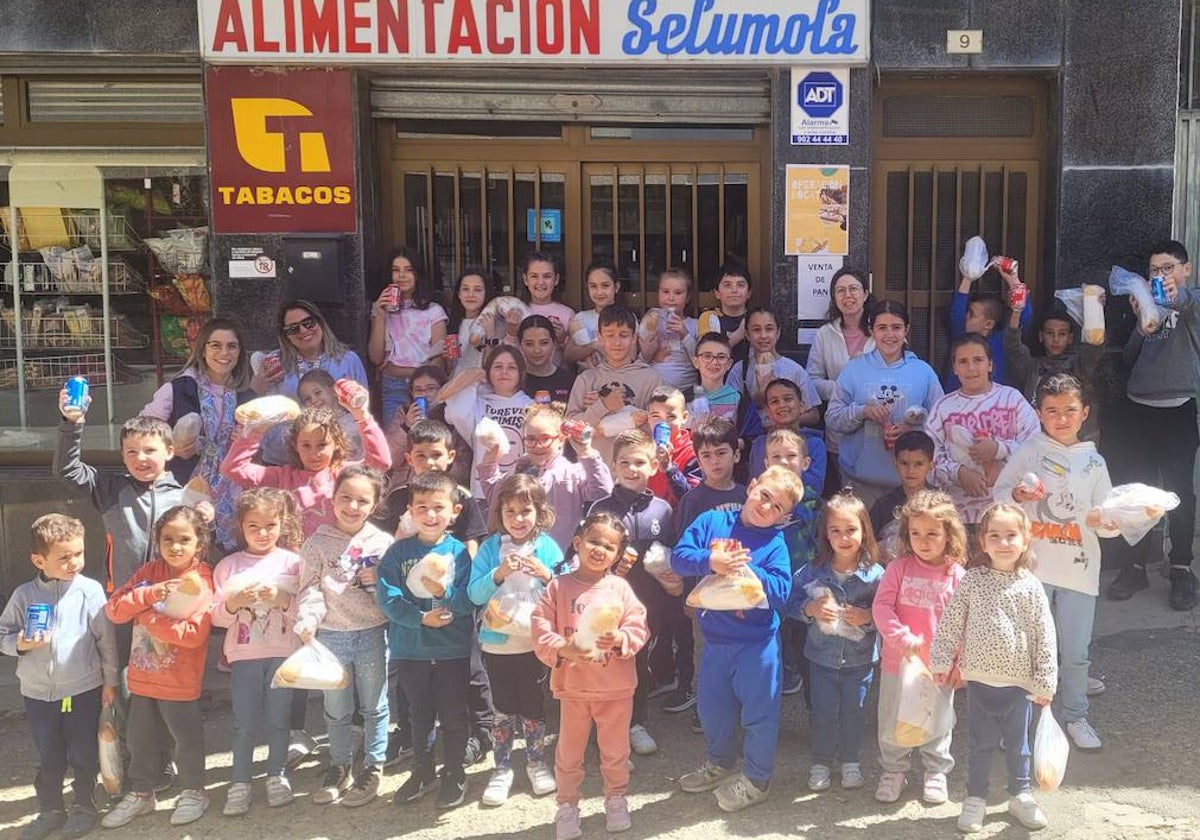 Los escolares disfrutaron de una animada operación bocata.