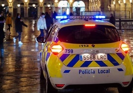 Ruidosa noche en Salamanca con cinco intervenciones policiales