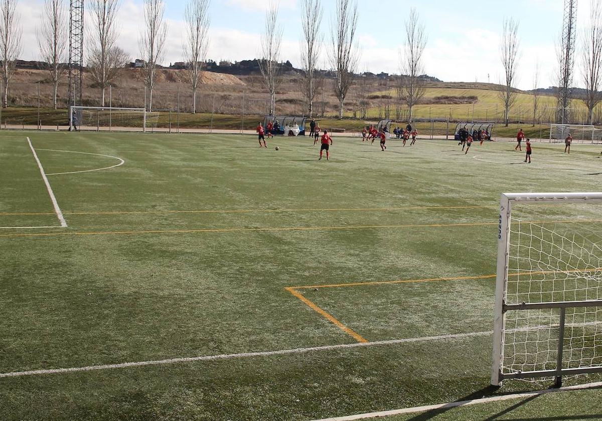 Una imagen del campo Justo Sánchez Paraíso de Carbajosa.