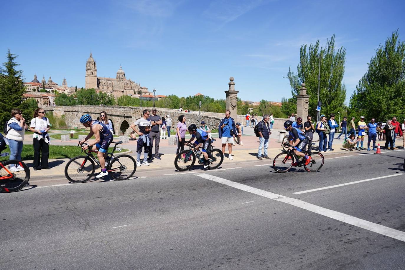 Nicolás Regidor y Marina Muñoz vencen en el Duatlón Sprint Grupo Andrés