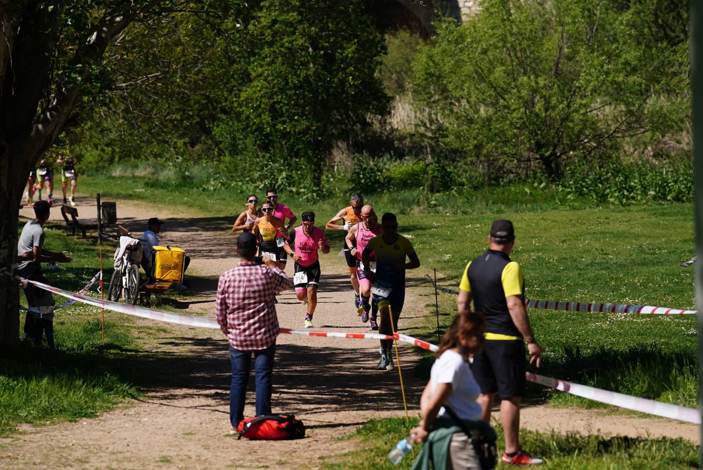 Nicolás Regidor y Marina Muñoz vencen en el Duatlón Sprint Grupo Andrés