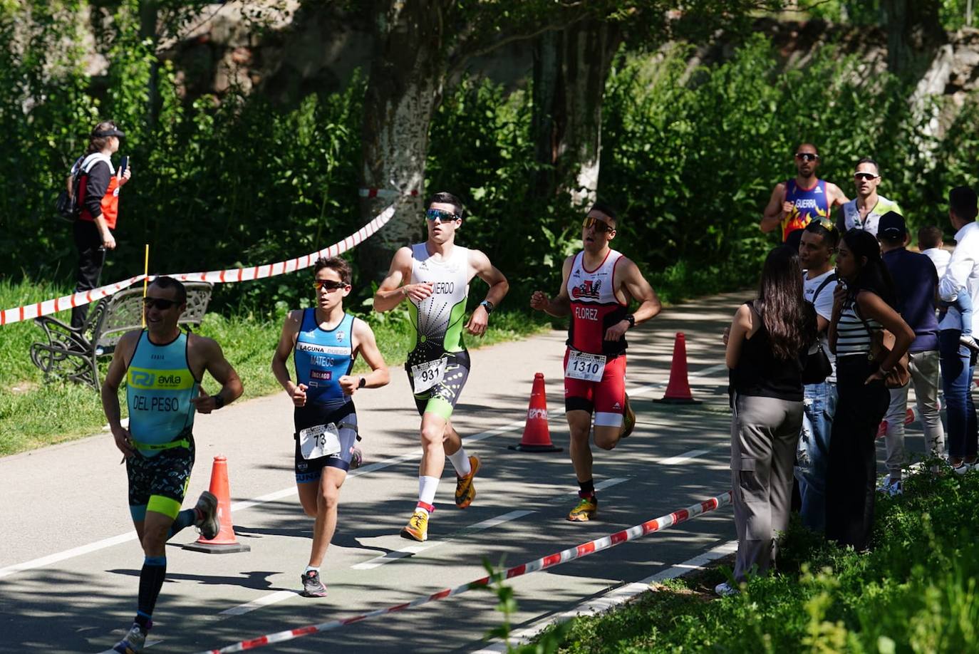 Nicolás Regidor y Marina Muñoz vencen en el Duatlón Sprint Grupo Andrés