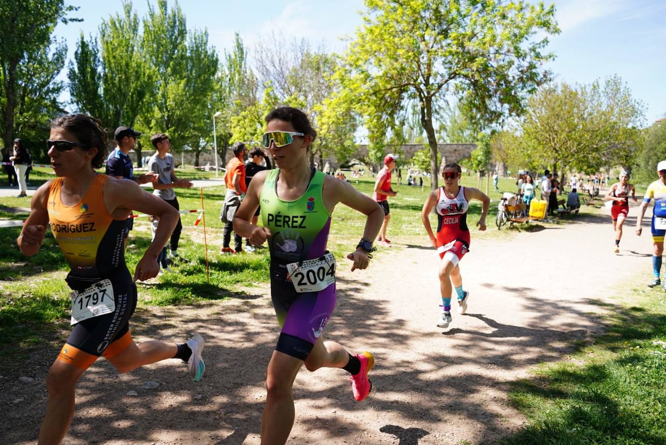 Nicolás Regidor y Marina Muñoz vencen en el Duatlón Sprint Grupo Andrés