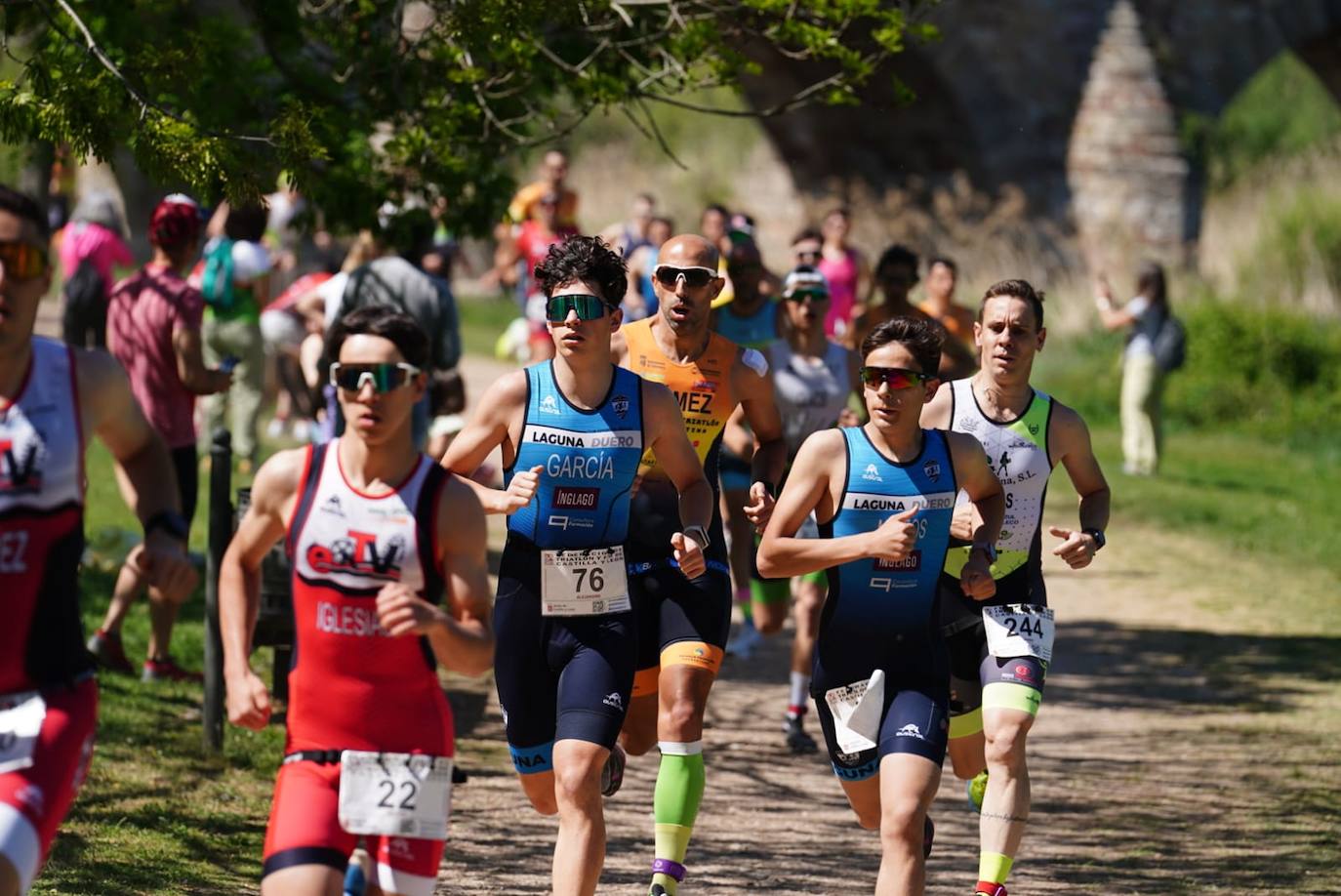 Nicolás Regidor y Marina Muñoz vencen en el Duatlón Sprint Grupo Andrés