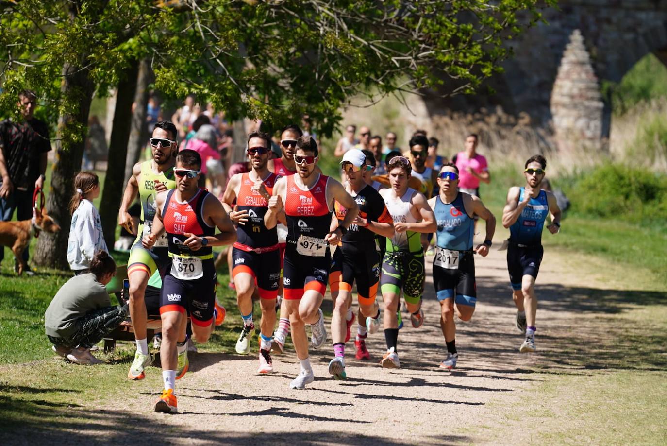 Nicolás Regidor y Marina Muñoz vencen en el Duatlón Sprint Grupo Andrés